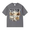 Wash Tee Sheep Funny Cute Sheeps Graphic Tshirt Unisexs Women Summer ONeck Short Sleeve T Shirts Retro Oversized 100 Cotton Tees