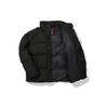 FILA Down Jackets Unisex Black Stand Collar Moderate Puffer Jacket FS2DJD4101X-BLK