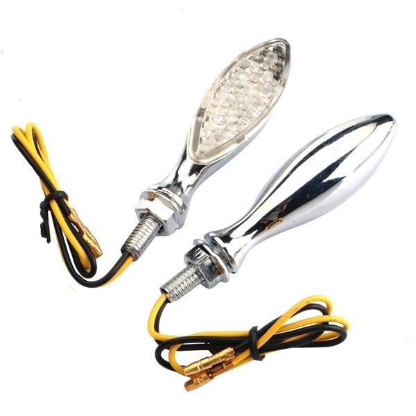 2 Pcs Motocycle Turn signal light LED light Universal Type