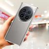 For VIVO X100S S Pro X100 Ultra X100Ultra Case Soft TPU Phone Cases Transparent Cover Shell Clear Protective Back Coque Carcase