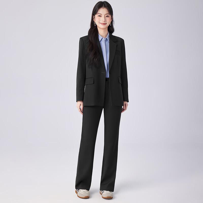 Women's Versatile Professional Blazer Suit Set
