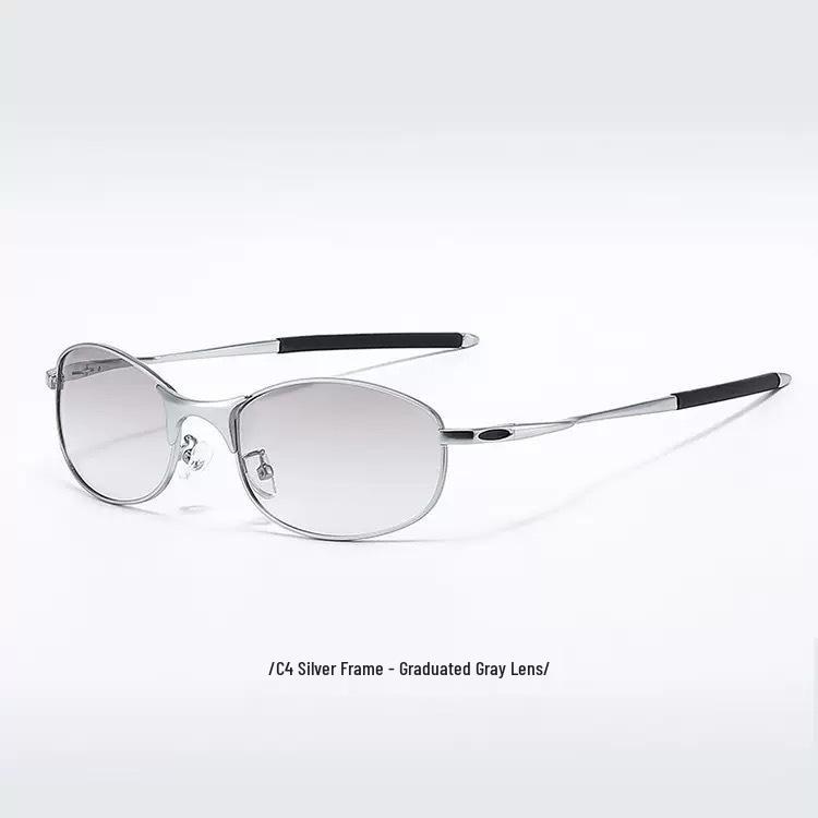 Retro-Futuristic Cat Eye Polarized Sunglasses with UV Protection for Cycling