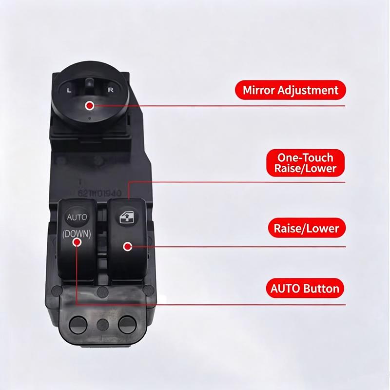 Electric Window Switch For JAC Refine STAREX H1 2001-2006 Sunray 93570-4A000 93580-4A000 LHD Power Glass Master Control