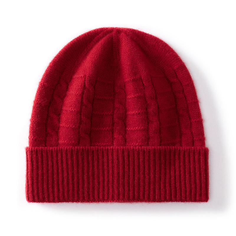 Кашемировая осенне-зимняя новая унисекс модная универсальная повседневная теплая защита ушей ветрозащитная вязаная шапка
