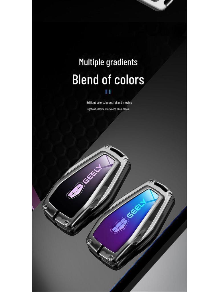 Geely Car Key Cover for Xingrui, Binyue, Dihao GS, Boyue Pro, Vision X6, Binrui Models