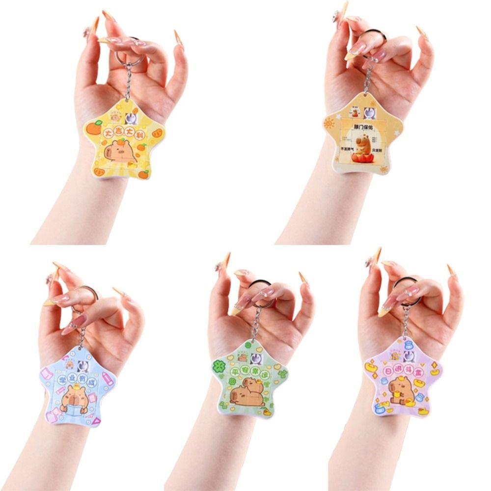 

Автомобильный брелок Capibala Puzzle брелок для ключей сумка кулон мультфильм брелок мультфильм кулон-головоломка для женщин