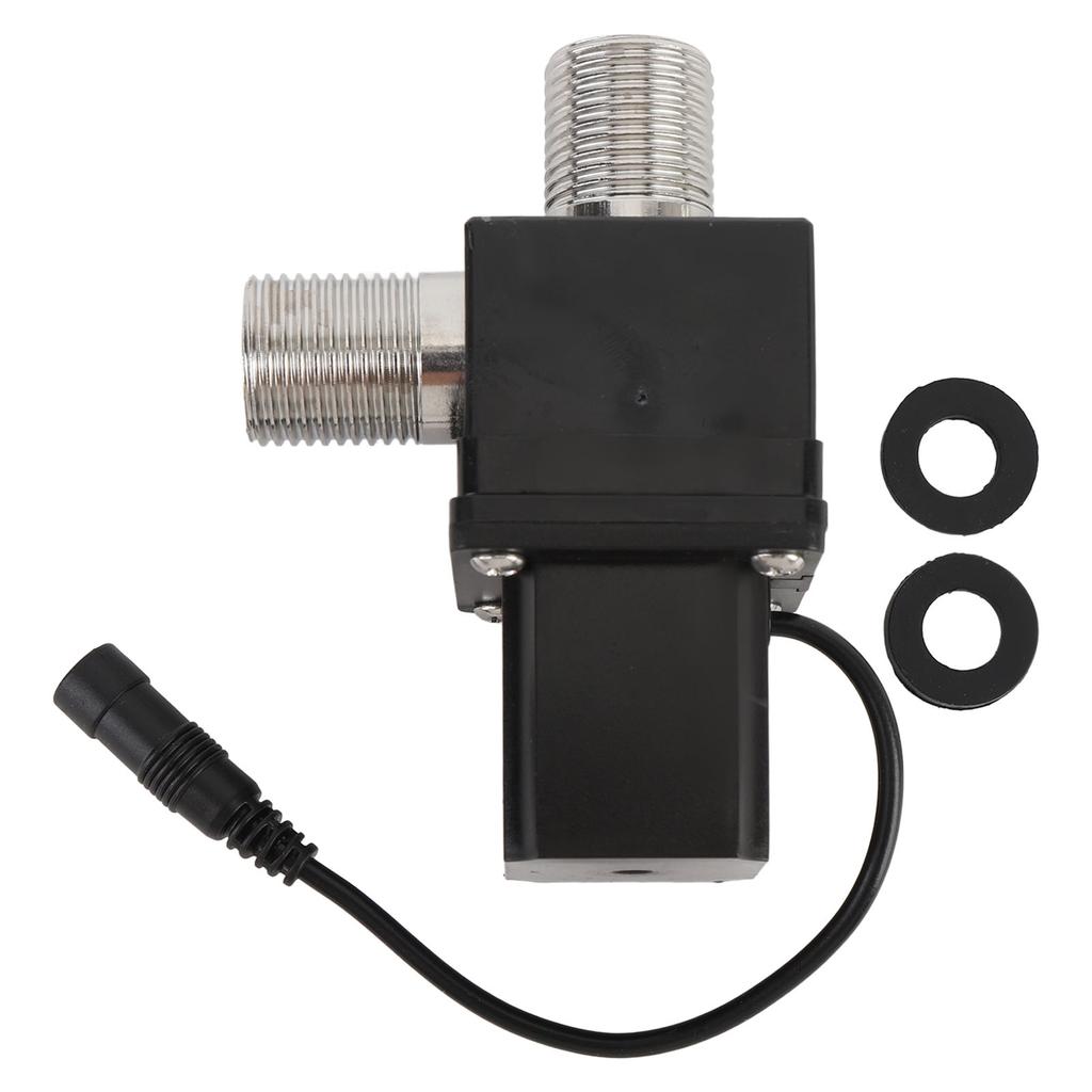 Water Valve Plastic G1 2 Inches Thread Water Control Electric Pulse Solenoid Valve Accessory for Automatic Switch