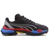Puma Offroad Mesh Classic Color Block Shock Absorbing Non-Slip Durable Lightweight Mid-Top Running Shoes Unisex Sneakers Black Blue Red 371498-01