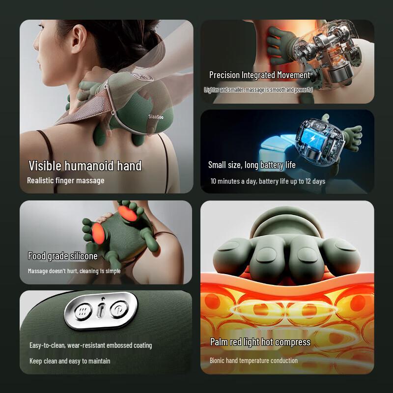 SIAASOO N7 Shoulder & Neck Massager