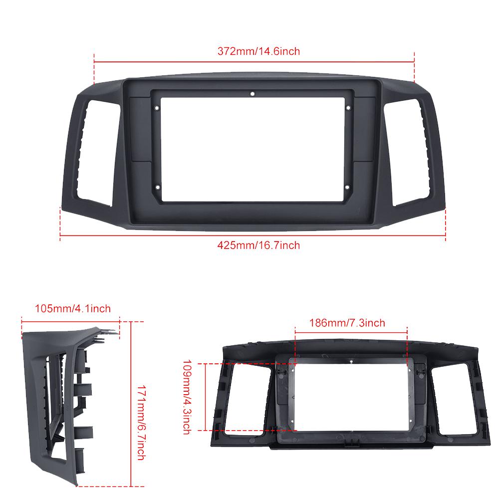 Autorádio Android pro JEEP GRAND CHEROKEE 2004-2007 Multimediální přehrávač Hlavní jednotka Stereo GPS Navigace BT WIFI 1+16GB