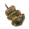 Peridot Pendant Gemstone Jewelry, Copper Electroformed Pendant, Handmade Jewelry Birthstone Pendant, Gift For Him