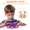 1PCS New Anti Stress Push Bubble Fidget Spinner Face-Changing Sensory Toy Push Popete Spiner Stress Relief Fidget Toys For Kids