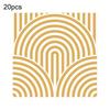 10/20/30/40/50Pcs Boho Wall Tile Sticker Waterproof Geometric Self-adhesive Decorative Decal Home Kitchen Bathroom Vinyl