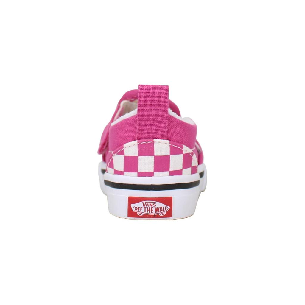 Vans Slip-On Series Low Top Toddler Shoes Pink And White Check Baby Sneaker VN0A348830Z