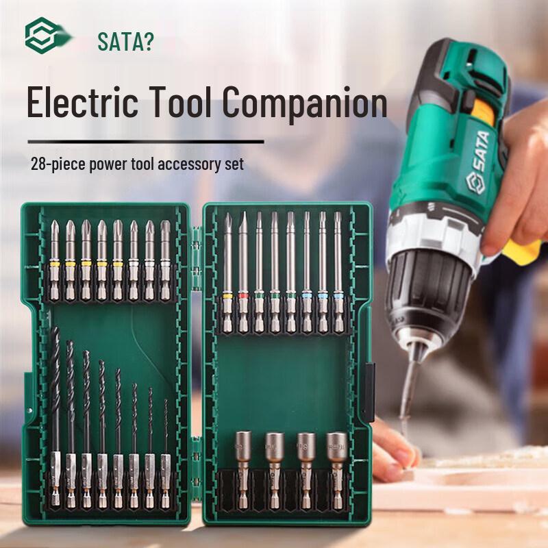 Набор принадлежностей для SATA-инструмента: биты и головки, штепсель CN (адаптер в комплекте)