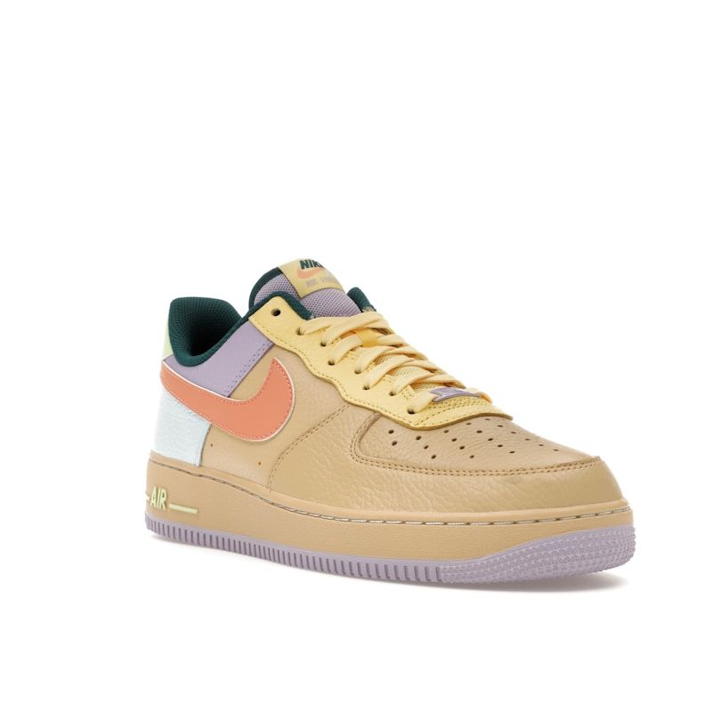 Nike Air Force 1 Low Ostern 2025 Unisex Sneaker Mehrfarbig Sesam Aprikose-Achat IB4493-252