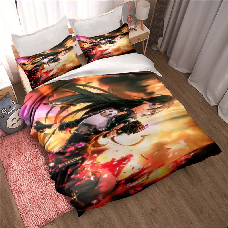 The new "Sword Art Online" themed soft and comfortable duvet and pillowcase set is a children's bedding gift set available