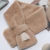 Ladies' Fashionable Thickened Warm And Trendy Imitation Super Warm Scarf