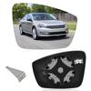 Side Heated Wing Mirror Glass Rearview Mirror Lens For Volkswagen Passat Beetle 2012-2015 Jetta 2011-2018 Left Hand Driver