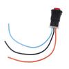 Motorcycle Hazard Light Switch Double Warning Flasher Emergency Signal 3 Wires Lock Secure Switch Button