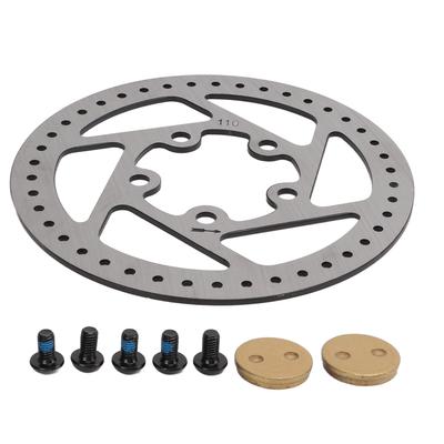 110mm 5 Loch Scheibenbremsscheibe Bremsbelag für Xiaomi M365 1S LITE Elektroroller Ersatzteile