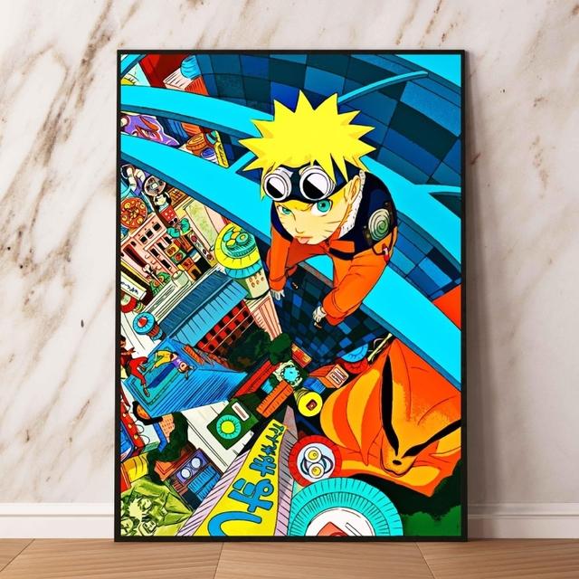 Poster Canvas Naturo Jiraiya Poza Decorativa Copii Papusa Actiune Prieten Cadou Modular