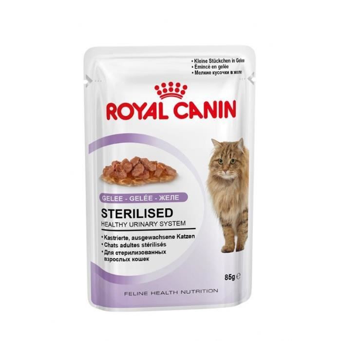 Royal Canin - Sterilised gelée - 12 sachets Unique