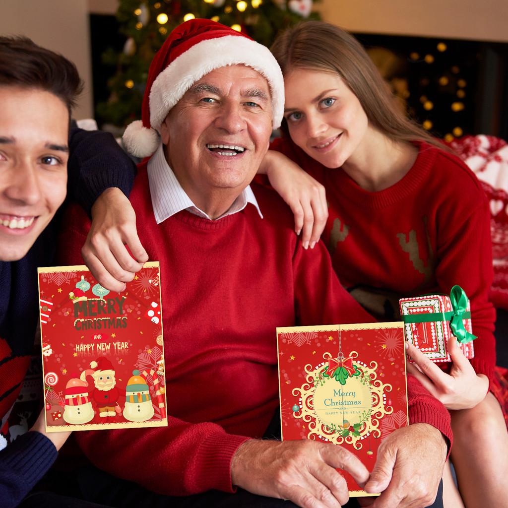 Money Santa Christmas Card With Envelope Holiday Parties Christmas Travel Gifts