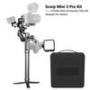 FeiyuTech SCORP Mini-3 PRO 3-Axis Gimbal Stabilizer for Cameras, 2.0kg Payload Capacity, Wide Range of Camera Compatibility, Image Stabilization, Trip