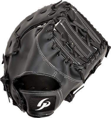 GP Baseball First Black Baseman's Mitt, Right-Handed,