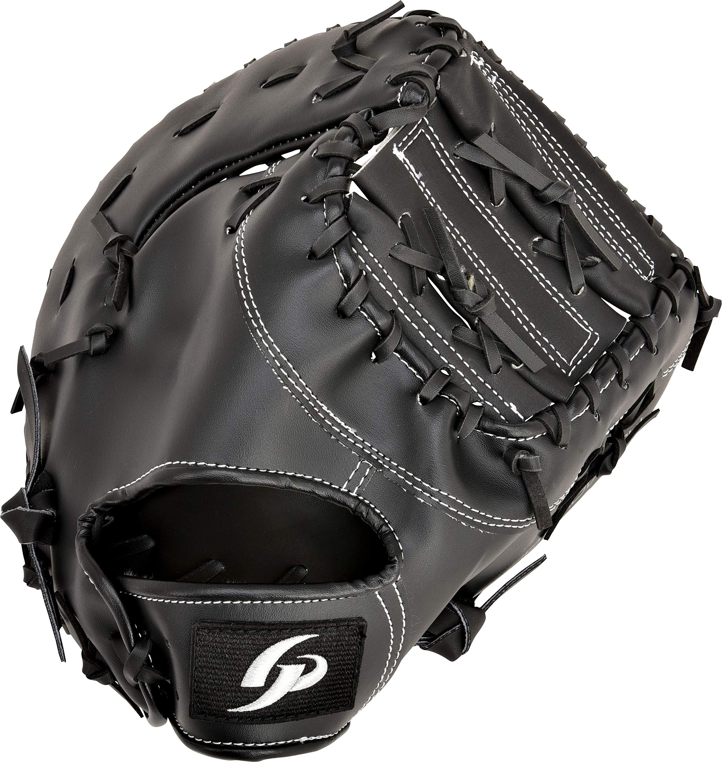 

Первая перчатка GP Baseball для 1-го игрока с базы, бросающего черную правую руку