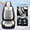 Universal Full Coverage Leather Ice Silk Car Seat Cushion - Four Seasons Use