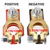 Top Grade Copper Battery Terminal Connector Set for Automotive Batteries (2Pcs)