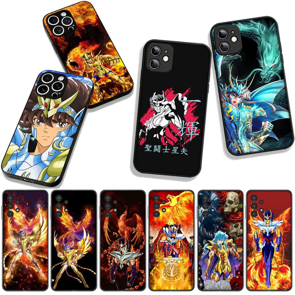 Cover for Samsung Galaxy S25 S24 S22 S23 FE Ultra Plus A56 A05 A06 A15 A16 A55 S7 Edge Phone Case Saints Cartoon Seiyas