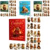 Christmas Capybara Advent Calendar Blind Box With Acrylic Figurines For Festive Decorations