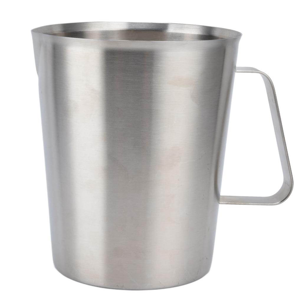 Measuring Cup 304 Stainless Steel CorrosionResistant Coffee Milk Frothing Cup with Scale for Home