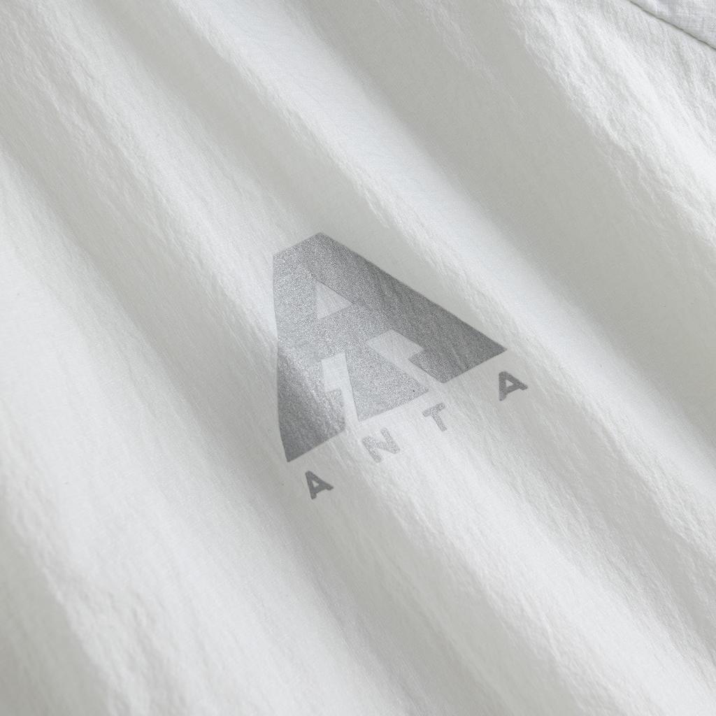 Anta Outdoors Lightweight Woven Sports Jacket Summer 2026 Unisex Jacket White-Mist-Gray 972626602-1