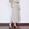 Chuyu 2025 Light Workwear Waist-Cinched Shirt & Skirt Set
