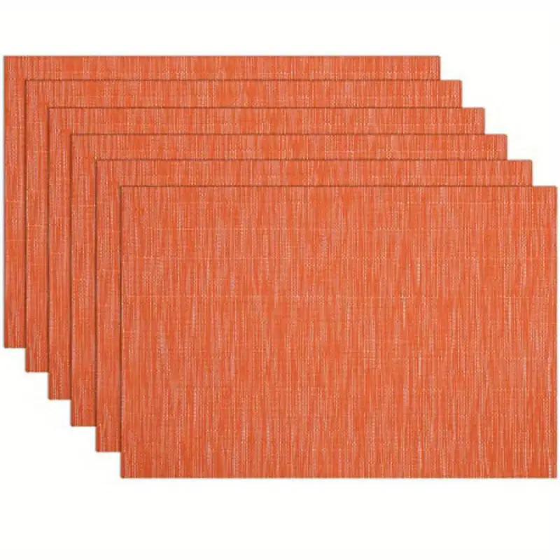 Classic Collection Linen Placemat for Dining Table - Heat Insulation Pad for Living Room and Restaurant Decor