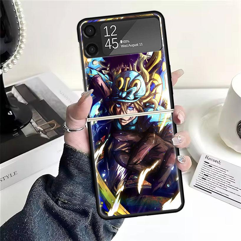 

Чехлы JoJo Adventure Dio Diego Brando для Samsung Galaxy Z Flip 4 5 6 7 3 Z Flip7 Flip6 Flip4 Flip5 Flip3 5G Жесткие Ударопрочные Забавные Samsung Z Flip