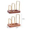 Stable Cutting Board Storage Rack Multi Layer Design Pots Pan Lids Rack  Kitchen