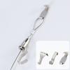 3Pcs S-Shaped Hooks, Various Styles Of Art Painting Exhibition Rail Hooks, Suitable For Gallery Image Hanging Systems