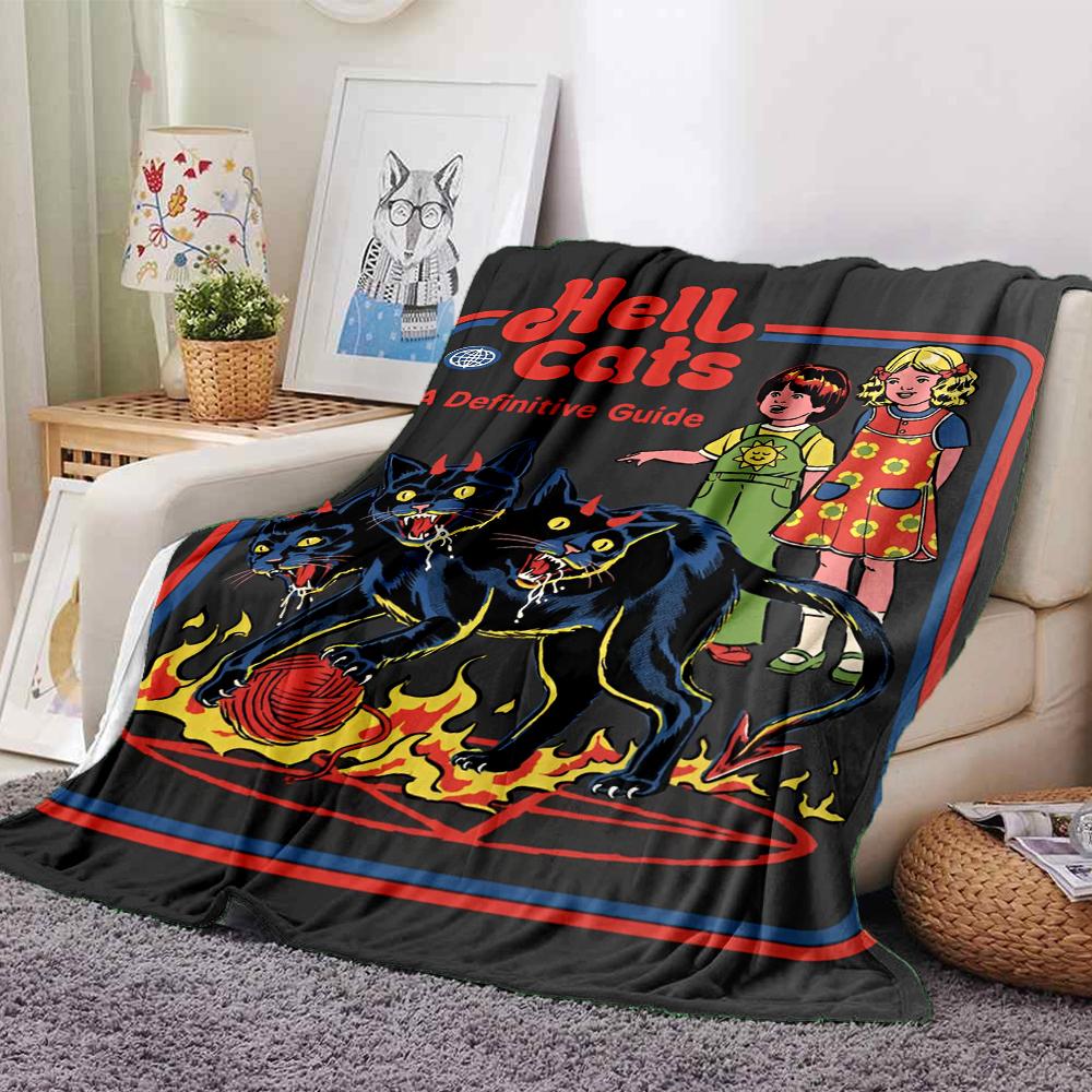 Steven Rhodes Theme Printed Blanket - Perfect for Couch, Bed, Travel & Outdoor Use | Machine Washable, Cozy & Durable.