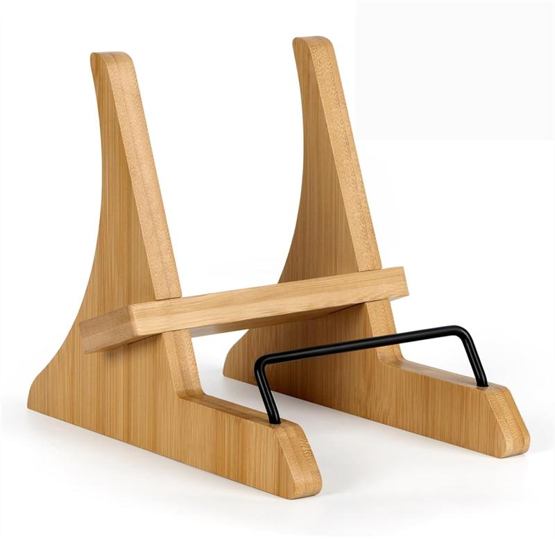 Practical-Cookbook Stand For Kitchen Counter, Bamboo Cookbook Holder, For Kitchen, Cook Book Stand, Recipe Book Holder