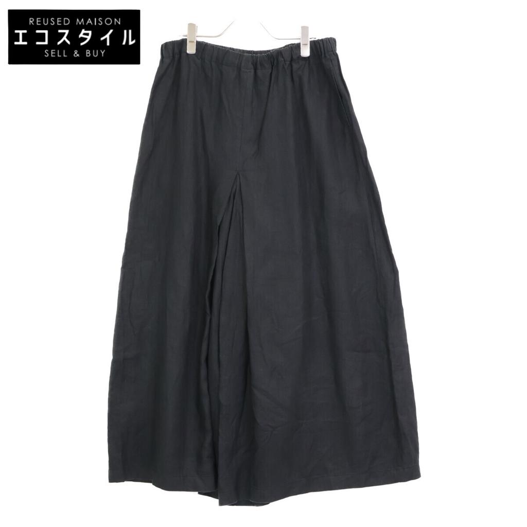 JOURNAL STANDARD 23030400600110 Linen tuck culottes/ Bottoms * There is no size description. blackUsed