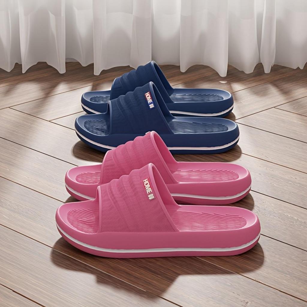 Damen Herren Hausschuhe Hausschuhe EVA Dicke Unterseite Anti-Rutsch Badezimmer Hausschuhe Anti-Geruch