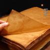Oude Methode Bamboe Papier: Plantengeverfd Xuan Papier voor Cursieve Schrift Sutra's, Ganzenhuid Textuur, Halfrijp, Retro Stijl.
