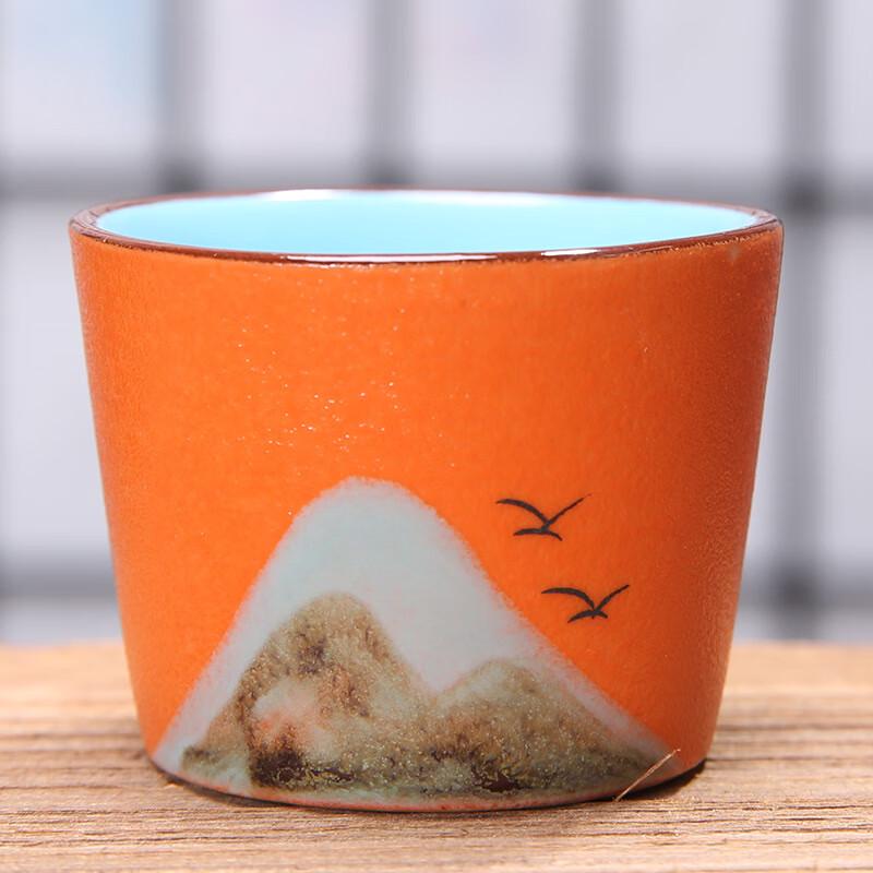 Creative National Trend Ceramic Teacup