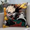 Anime K-Katsuki Bakugo Mha Pillow Case Pillow Covers Sofa Decorative Gift Home Print Cushion Cover