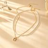 Geometric Rainbow Zircon Earrings Women Gold/ Tone Sterling Post Lightweight Chic Statement Jewelry